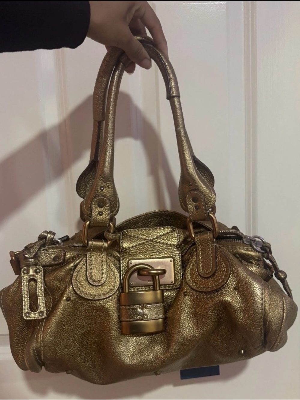 Vintage gold Chloe Paddington
